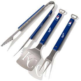 Officially Licensed MLB  Spirit Series 3-Piece BBQ Set - Royals