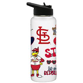Officially-Licensed MLB St. Louis Cardinals 34oz Stainless Tumbler