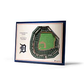 Officially Licensed MLB StadiumViews 3D Wall Art - Detroit Tigers