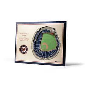 Officially Licensed MLB StadiumViews 3D Wall Art- Washington Nationals