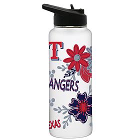 Officially-Licensed MLB Texas Rangers 34oz Stainless Steel Tumbler