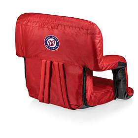 Officially Licensed MLB Ventura Portable Reclining Stadium Seat - Nats
