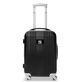 Officially Licensed MLB Yankees 21" Carry-On Hardcase Spinner Luggage