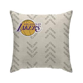 Officially Licensed NBA 18"x18" Duck Cloth Décor Pillow - LA Lakers