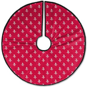 Officially Licensed NBA Christmas Tree Skirt - Houston Rockets