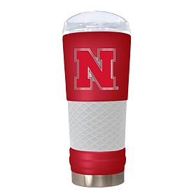 Officially Licensed NCAA 24oz Team Color Draft Tumbler - Nebraska
