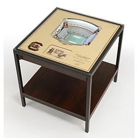 Officially Licensed NCAA 25-Layer StadiumViews End Table - S. Carolina