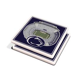Officially Licensed NCAA 3-D Stadium Views Coaster Set - Penn State
