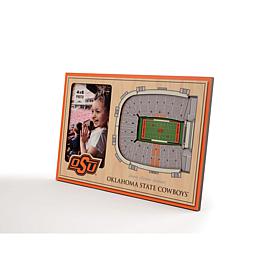 Officially Licensed NCAA 3-D Stadium Views Picture Frame -  Cowboys 