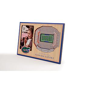 Officially Licensed NCAA 3-D Stadium Views Picture Frame - FL Gators 