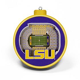 Officially Licensed NCAA 3D StadiumView Ornament 2-pack - LSU