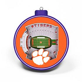 Officially Licensed NCAA 3D StadiumView Ornament 2-pack - Clemson