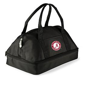 Officially Licensed NCAA Alabama Crimson Tide Black Casserole Tote