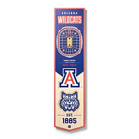 Officially Licensed NCAA Arizona Wildcats 3D Stadium Banner