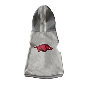 Officially Licensed NCAA Arkansas Razorbacks Pet Hooded Crewneck