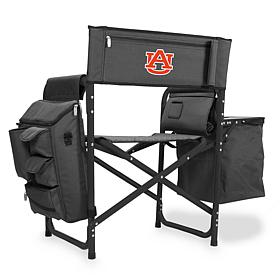 Officially Licensed NCAA Auburn Tigers Backpack Chair w/Cooler