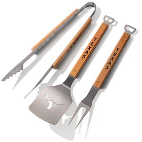 Officially Licensed NCAA Classic 3-Piece BBQ Set - Texas Longhorns 