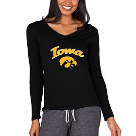 Officially Licensed NCAA Concepts Sport Iowa Marathon Ladies Top 