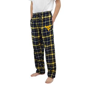 Officially Licensed NCAA Concepts Sport Men's Flannel Pant-West Va.