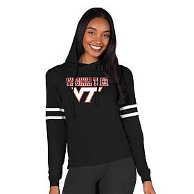 Officially Licensed NCAA Concepts Sport VA Tech Ladies' Hooded Top