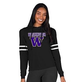 Officially Licensed NCAA Concepts Sport Washington Ladies' Hooded Top