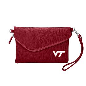 Officially Licensed NCAA Fold Over Purse - Virginia Tech Hokies