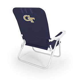 Officially Licensed NCAA Georgia Tech Monaco Reclining Beach Chair
