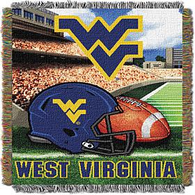 Officially Licensed NCAA Home Field Advantage Throw - West Virginia