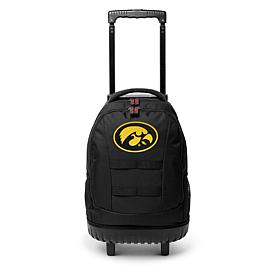 Officially Licensed NCAA Iowa Hawkeyes 18" Premium Wheeled Tool bag