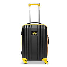 Officially Licensed NCAA Iowa Hawkeyes 21" Carry-On 2-Tone Spinner
