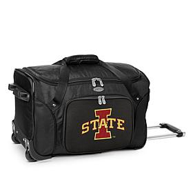 Officially Licensed NCAA Iowa State Cyclones 22" Wheeled Duffel Bag