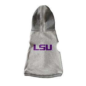 Officially Licensed NCAA Louisiana State Tigers Pet Hooded Crewneck
