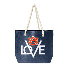 Officially Licensed NCAA Love Tote - Auburn Tigers