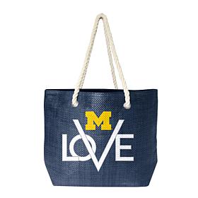 Officially Licensed NCAA Love Tote - Michigan Wolverines