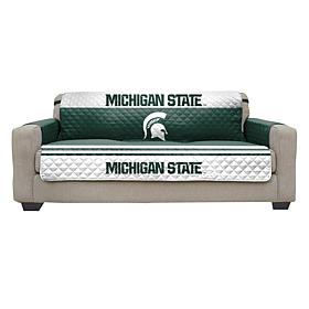 Officially Licensed NCAA Michigan State Spartans Sofa Protector 