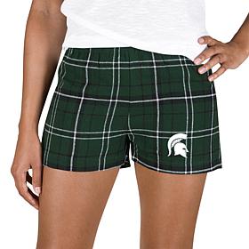 Officially Licensed NCAA Michigan State Ultimate Ladies' Flannel Short