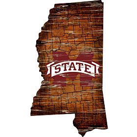 Officially Licensed NCAA Mississippi State University Sign w/ Logo