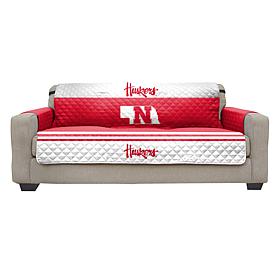 Officially Licensed NCAA Nebraska Cornhuskers Sofa Furniture Protec...