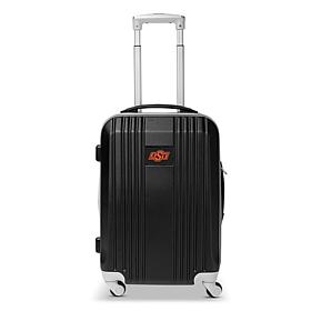 Officially Licensed NCAA OK State Cowboys 21" Carry-On 2-Tone Spinner