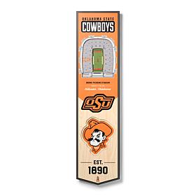 Officially Licensed NCAA Oklahoma State Cowboys 3D Stadium Banner