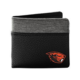 Officially Licensed NCAA Oregon State Beavers Pebble BiFold Wallet