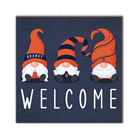 Officially Licensed NCAA Syracuse Welcome Gnomes Sign