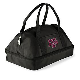 Officially Licensed NCAA Texas A&M Aggies Black Potluck Casserole Tote
