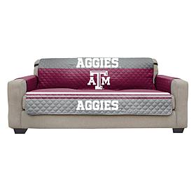 Officially Licensed NCAA Texas A&M Aggies Sofa Furniture Protector 