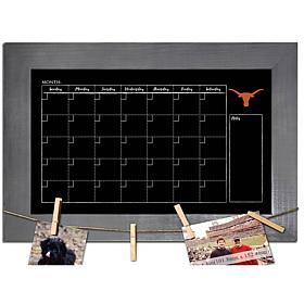 Officially Licensed NCAA Texas Monthly Chalkboard w/ Clothespins