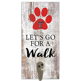 Officially Licensed NCAA Texas Tech University Leash Holder Sign