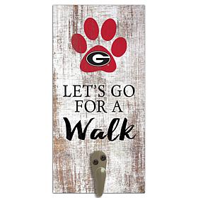 Officially Licensed NCAA University of Georgia Leash Holder Sign