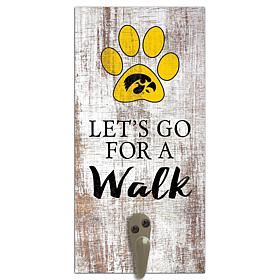 Officially Licensed NCAA University of Iowa Leash Holder Sign