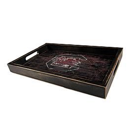 Officially Licensed NCAA University of South Carolina Wood Tray