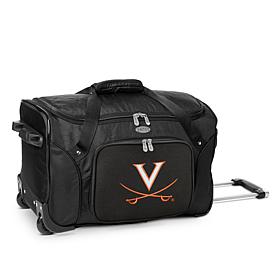 Officially Licensed NCAA Virginia Cavaliers 22" Wheeled Duffel Bag